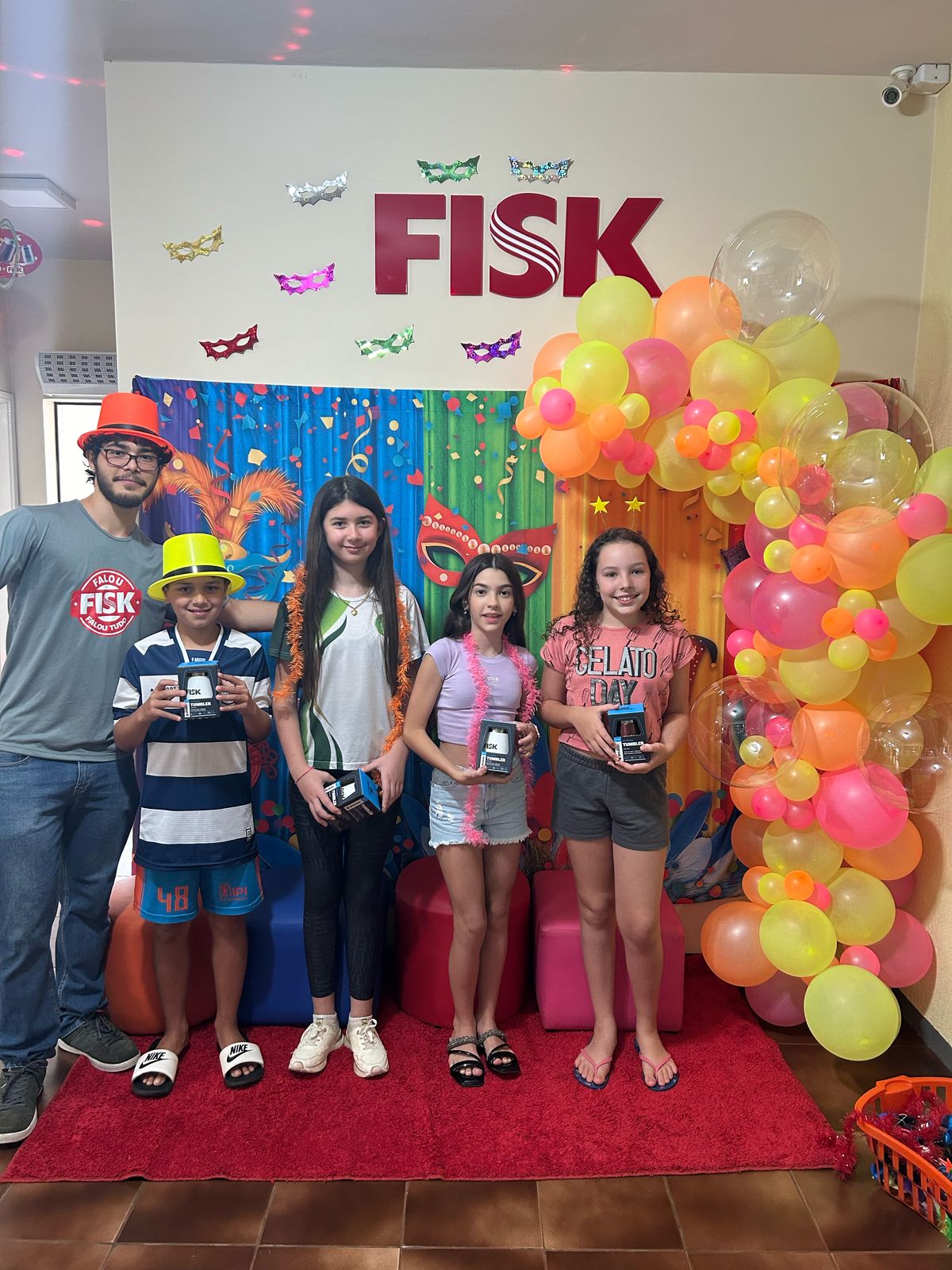 Fisk Dourados - Vila Progresso - MS: 'Welcome' aos alunos